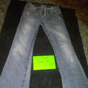 Silver jeans